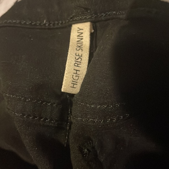 rag &  bone High Rise Skinny Black Jeans. - Picture 4 of 9